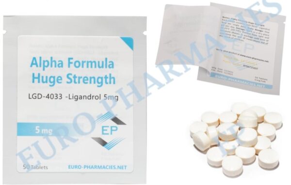 Huge strenght (Ligandrol LGD4033) 5mg tab 50tabs Euro Pharmacies EU