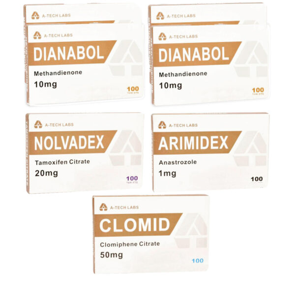 PACK MASS (ORAL) A TECH LABS DIANABOL + PCT (8 WEEKS)