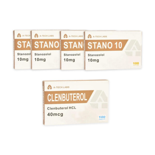 Pack Sèche A Tech Labs Winstrol Clenbuterol Stéroides Oraux 10 Semaines