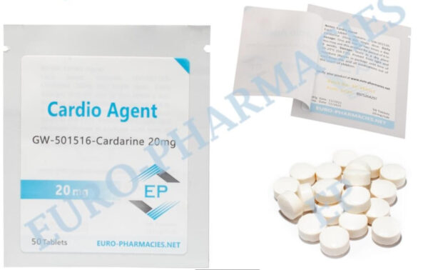 Cardio Agent (Cardarine GW501516) 20mg tab 50tabs Euro Pharmacies EU