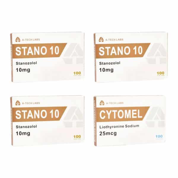 Pack Sèche Stanozolol T3 Cytomel Stéroides Oraux 8 Semaines A Tech Labs
