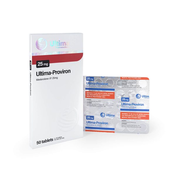 ultima proviron 50 pills x 25 mg