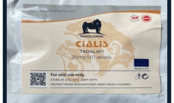 Cialis Tadalafil baboon 20mg 50tabs