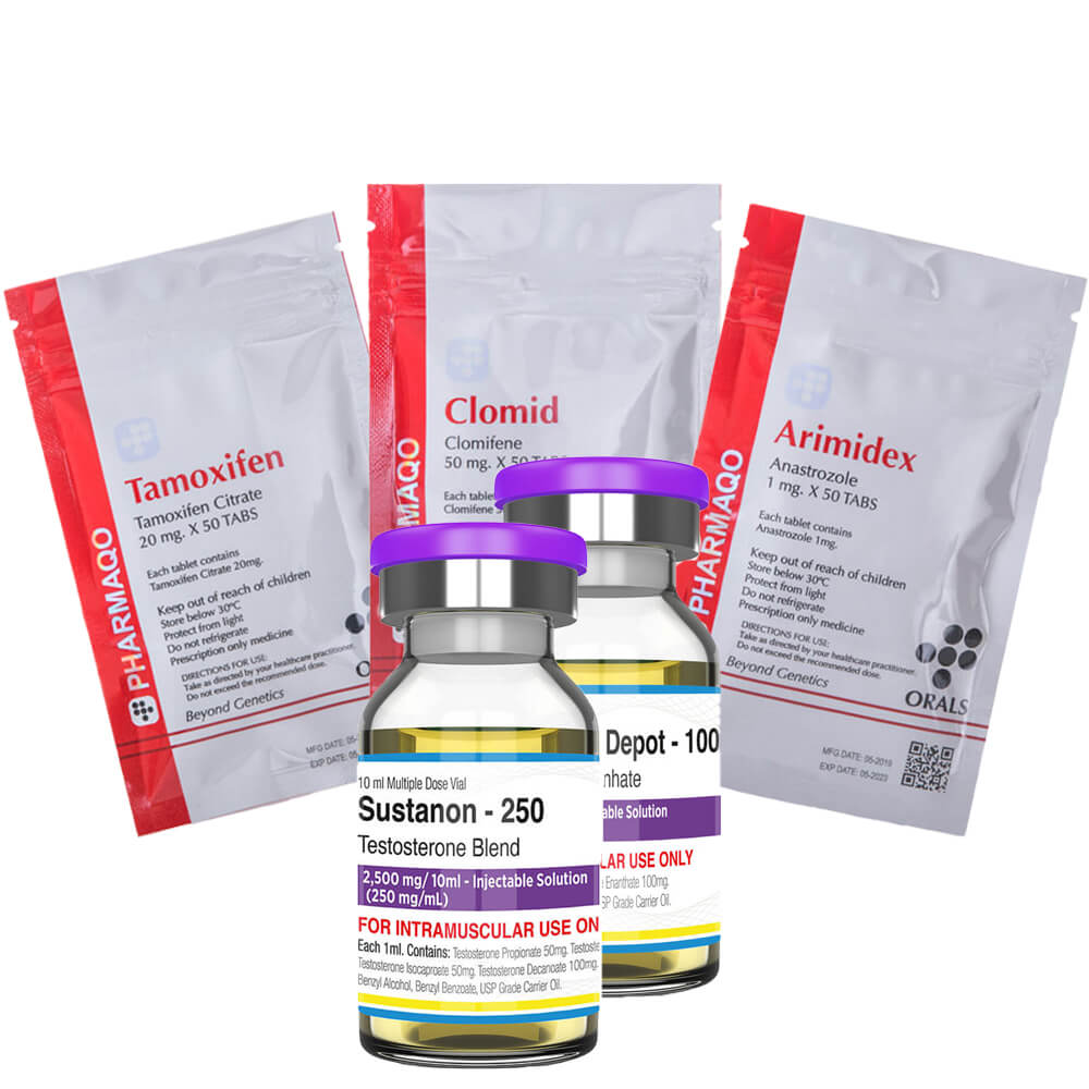 6 LEAN MUSCLE PACK INJECT SUSTANON PRIMOBOLAN PCT 8 weeks Pharmaqo Labs