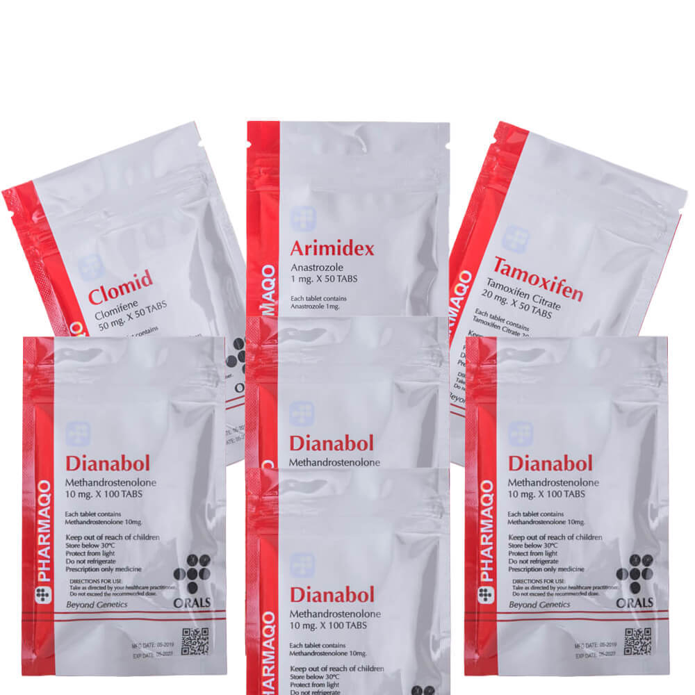 7 Mass gain pack Oral 8 weeks Dianabol Protection PCT Pharmaqo Labs