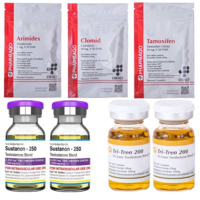 7 Pharmaqo Labs LEVEL II dry mass gain pack INJECT Sustanon Tri Tren 10 weeks