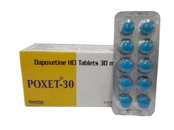 Dapoxetine 30mg 10 tabs SUNRISE