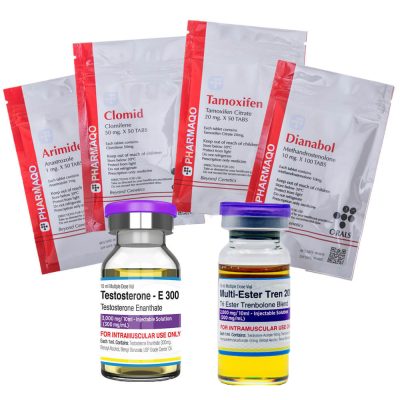 Pack lean mass 10 weeks (Dianabol Tri Tren Testosterone Enanthate) PHARMAQO LABS