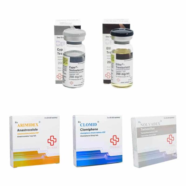 PACK PRISE DE MASSE SECHE Testosterone Cypionate Trenbolone Enanthate 10 semaines Beligas pharmaceuticals International