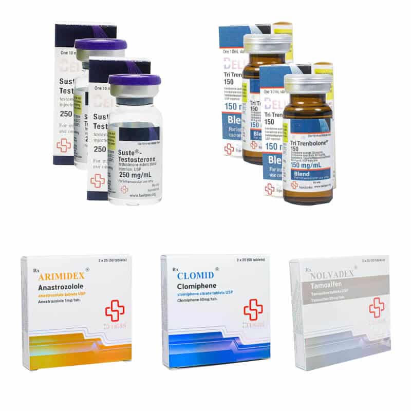 Pack lean mass advanced 10 weeks Sustanon Tri Tren Beligas World