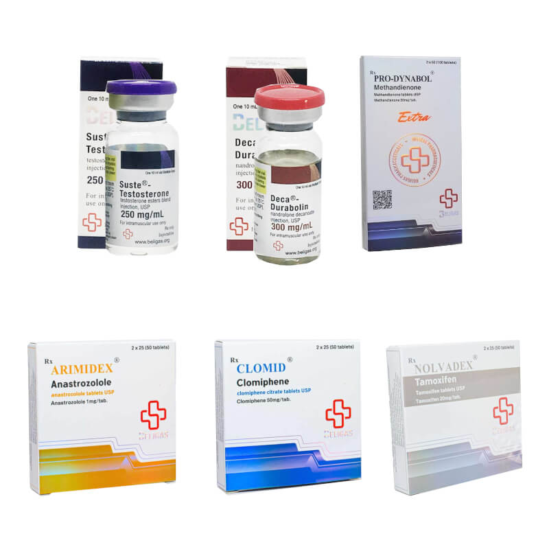 Pack prise de masse (INJECT) SUSTANON + DECA + DIANABOL (8 semaines) Beligas pharmaceuticals International