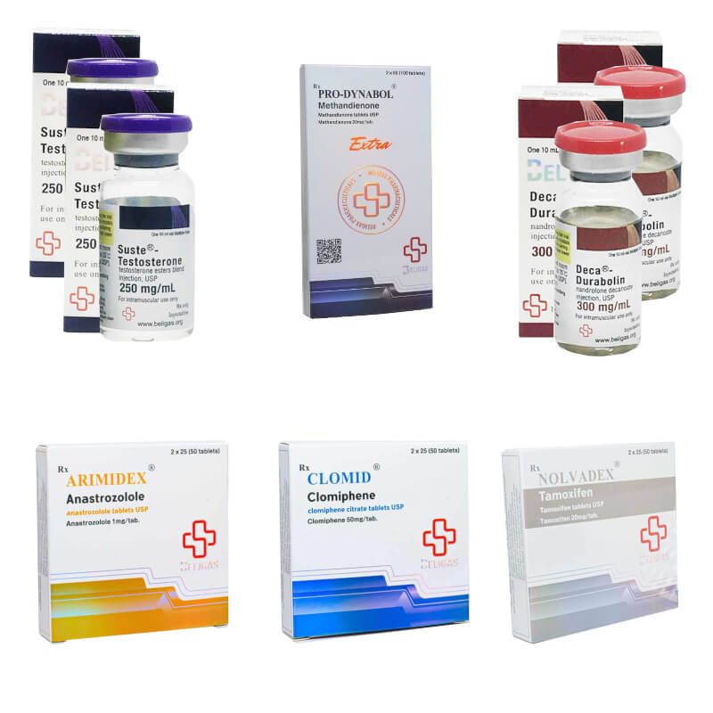 Pack prise de masse LEVEL III (INJECT) SUSTANON + DECA + DIANABOL (8 semaines) Beligas pharmaceuticals International