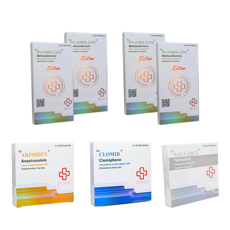 Pack prise de masse (ORAL) DIANABOL + PCT (8 semaines) Beligas pharmaceuticals International