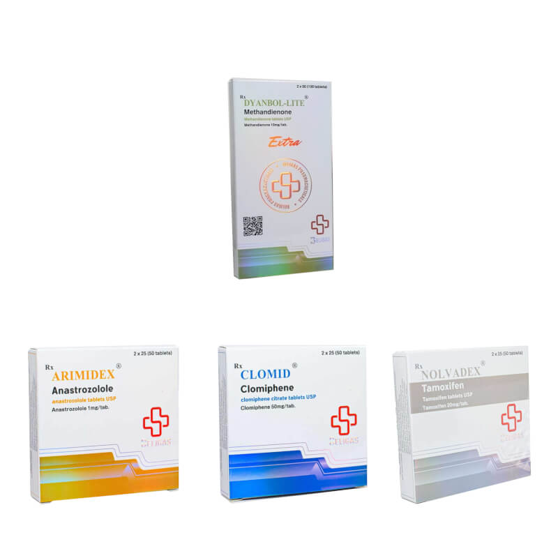 Pack prise de masse (ORAL) DIANABOL + PROTECTION + PCT (4 semaines) Beligas pharmaceuticals International