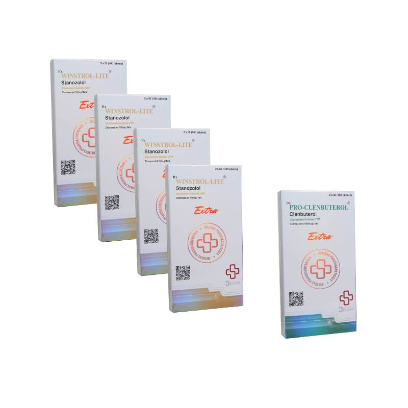 Shredding pack 10 weeks Clenbuterol Winstrol Beligas World