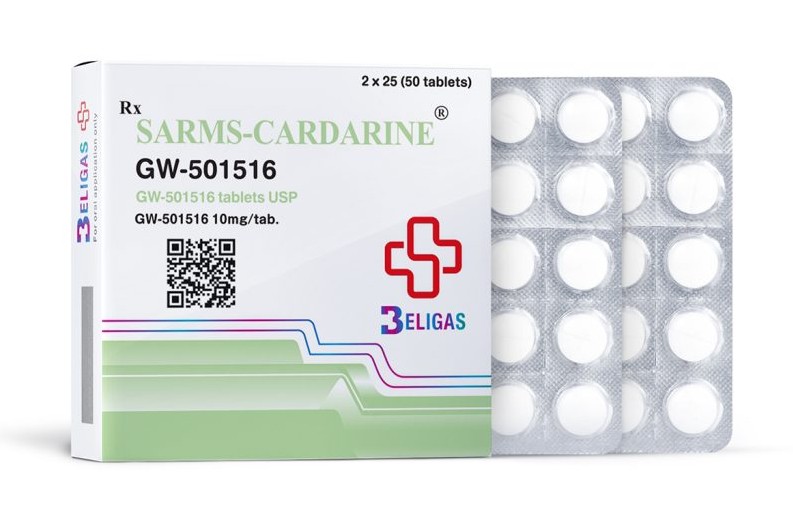 Sarms Cardarine 10 mg 50 tabs beligas