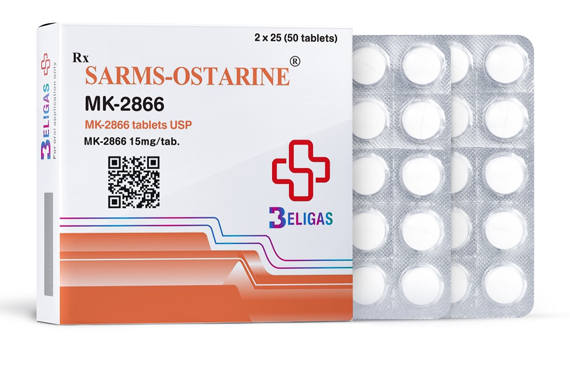Sarms Ostarine 15 mg 50 tabs beligas
