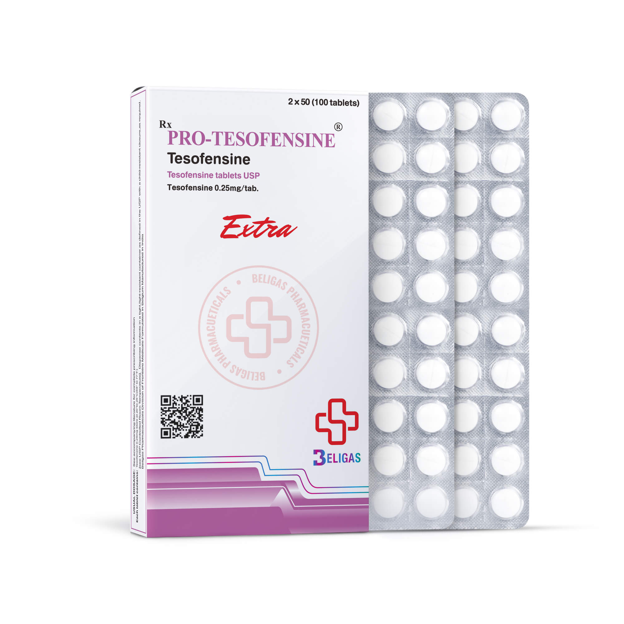 PRO TESOFENSINE 0.25mg beligas pharma