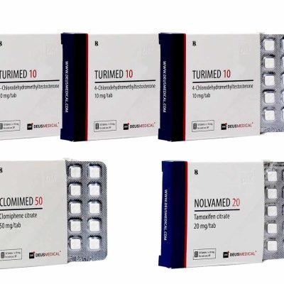 1 LEAN MUSCLE PACK ORAL TURINABOL PCT 6 weeks Deus Medical