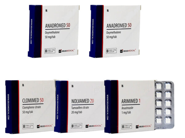 Bulking pack Oral steroid Anadrol Oxymetholone 4 weeks Deus Medical