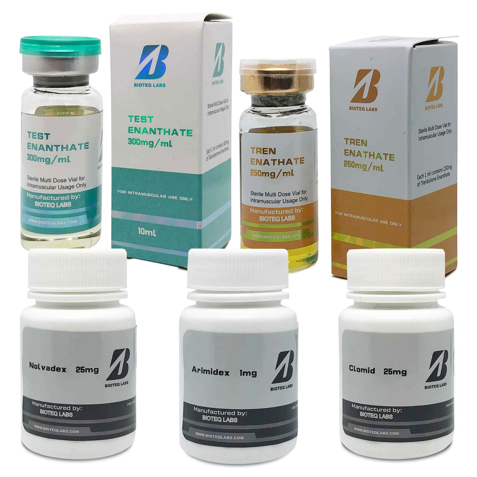 Pack lean mass - 10 weeks (Testosterone enanthate-Trenbolone enanthate) BioTeq Labs