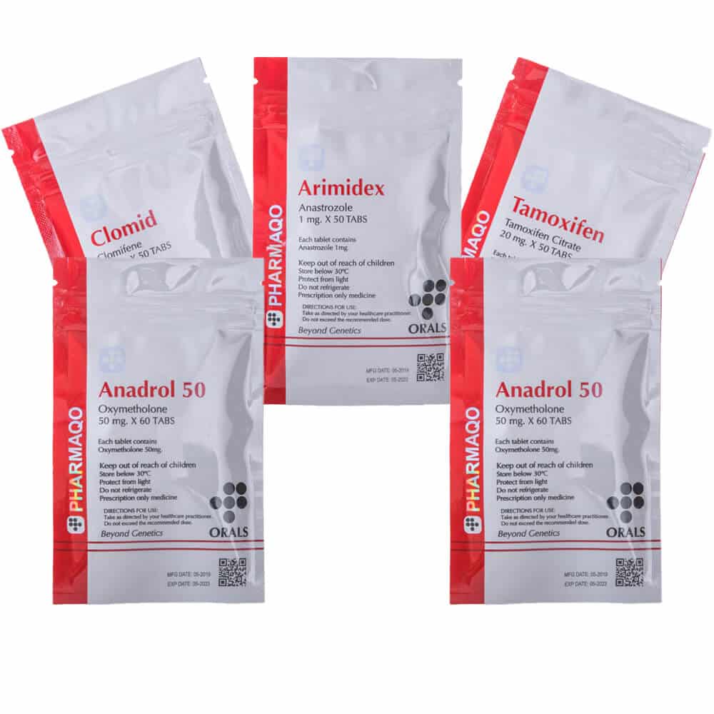 10 Bulking pack Oral steroid Anadrol Oxymetholone 4 weeks Pharmaqo Labs
