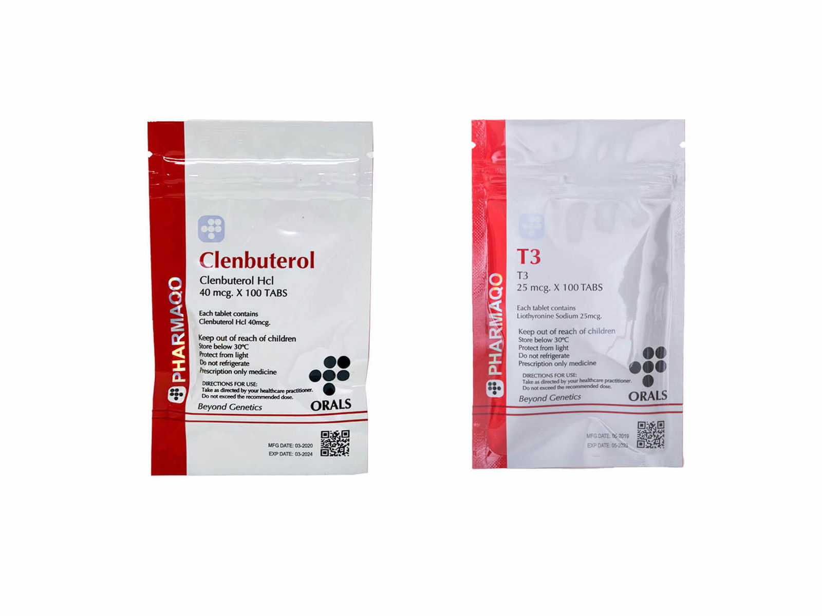 13 Weight loss pack Pharmaqo Labs CLENBUTEROL T3 8 weeks