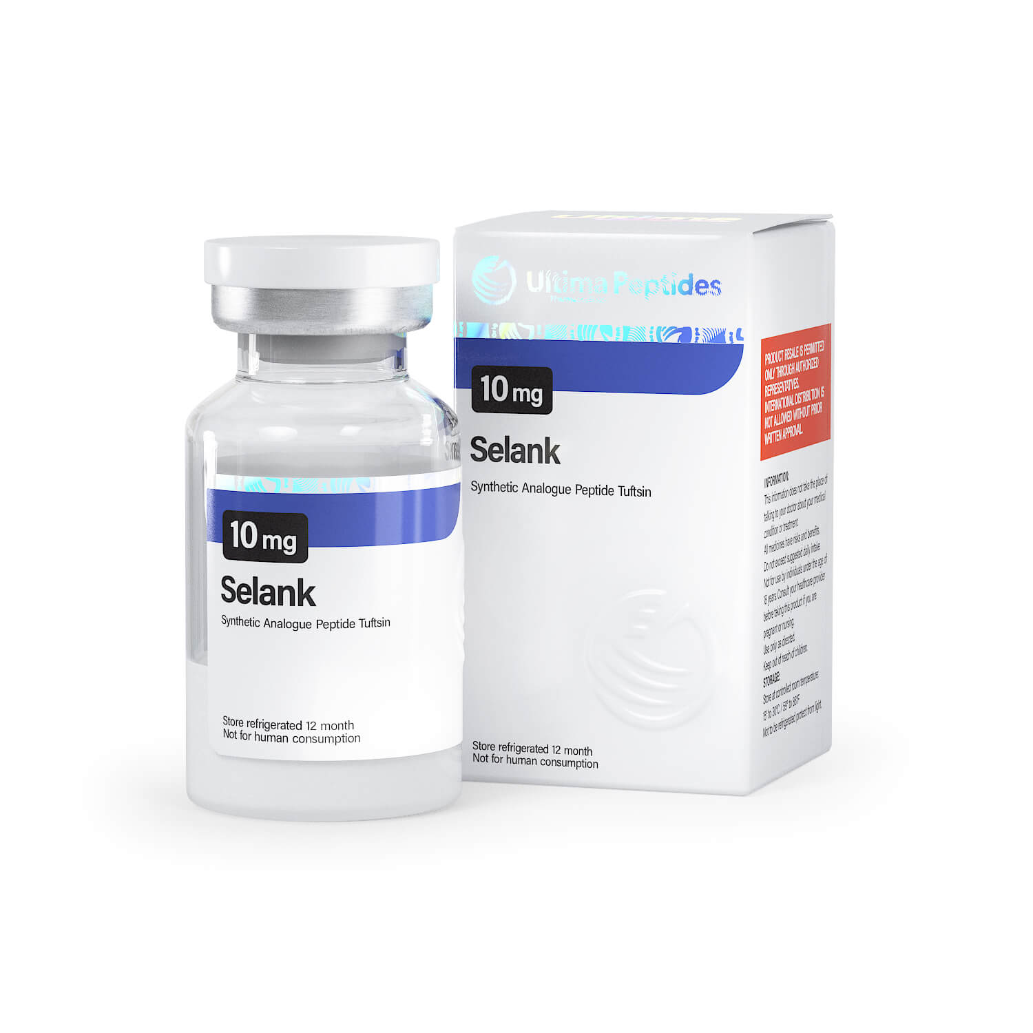 Ultima-Selank 10mg (1 vial x 10 mg) - UltimaPeptides