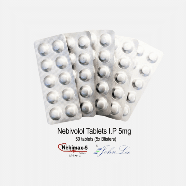 Nebivolol 5mg (Nebimax 5) (50 tabs, 5 Blisters) Driada Medical