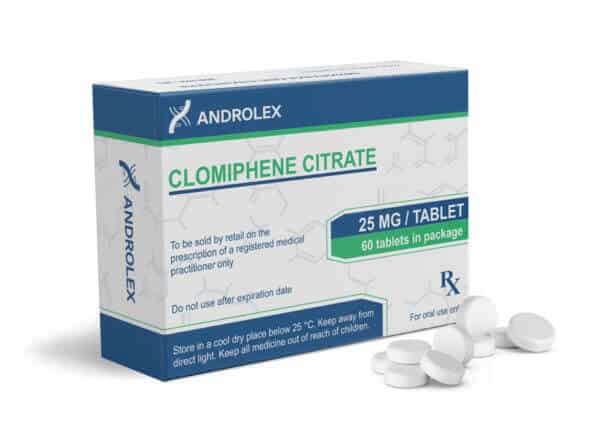 Clomiphene citrate 25 mg/tab - ANDROLEX