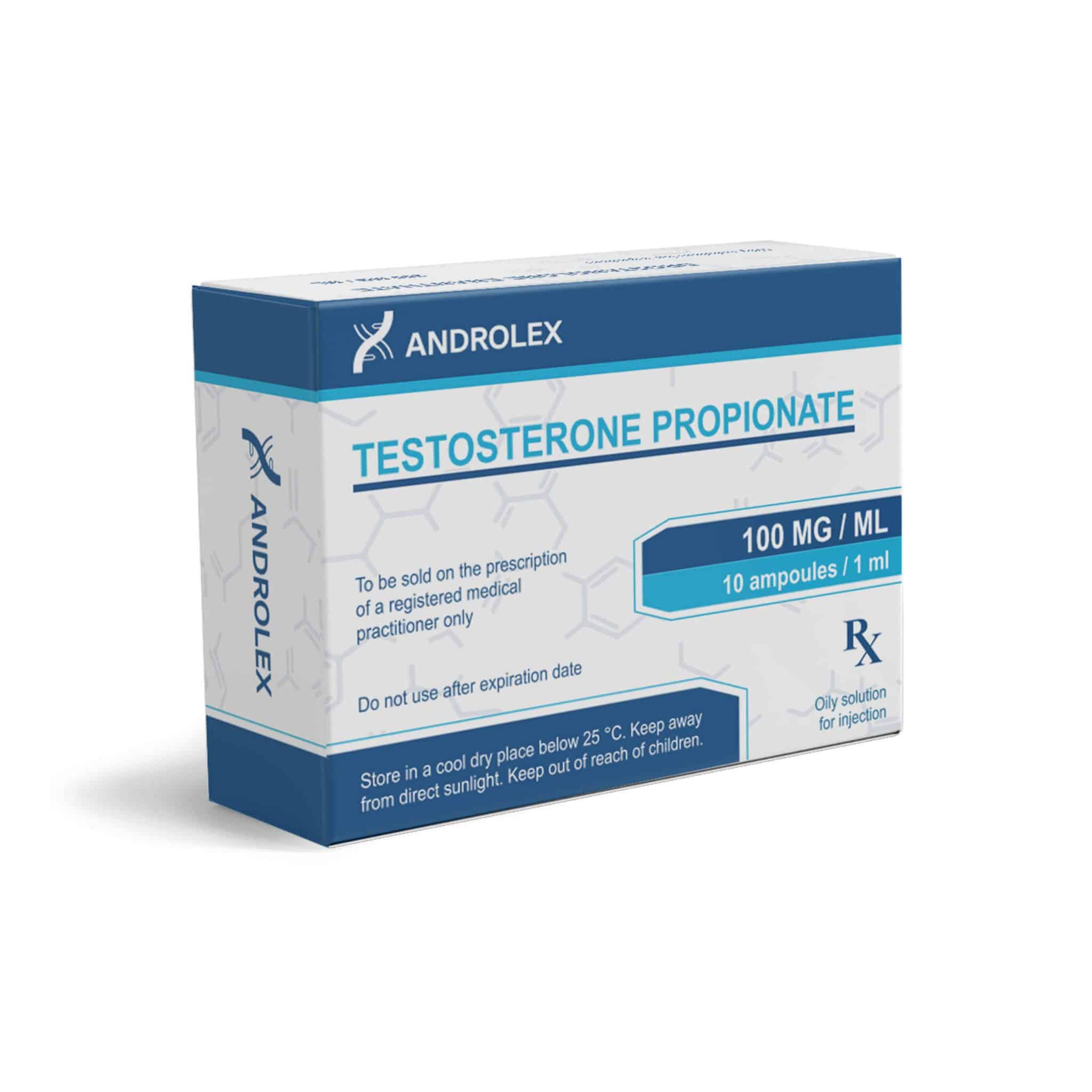 Testosterone propionate 100 mg/ml amps - ANDROLEX