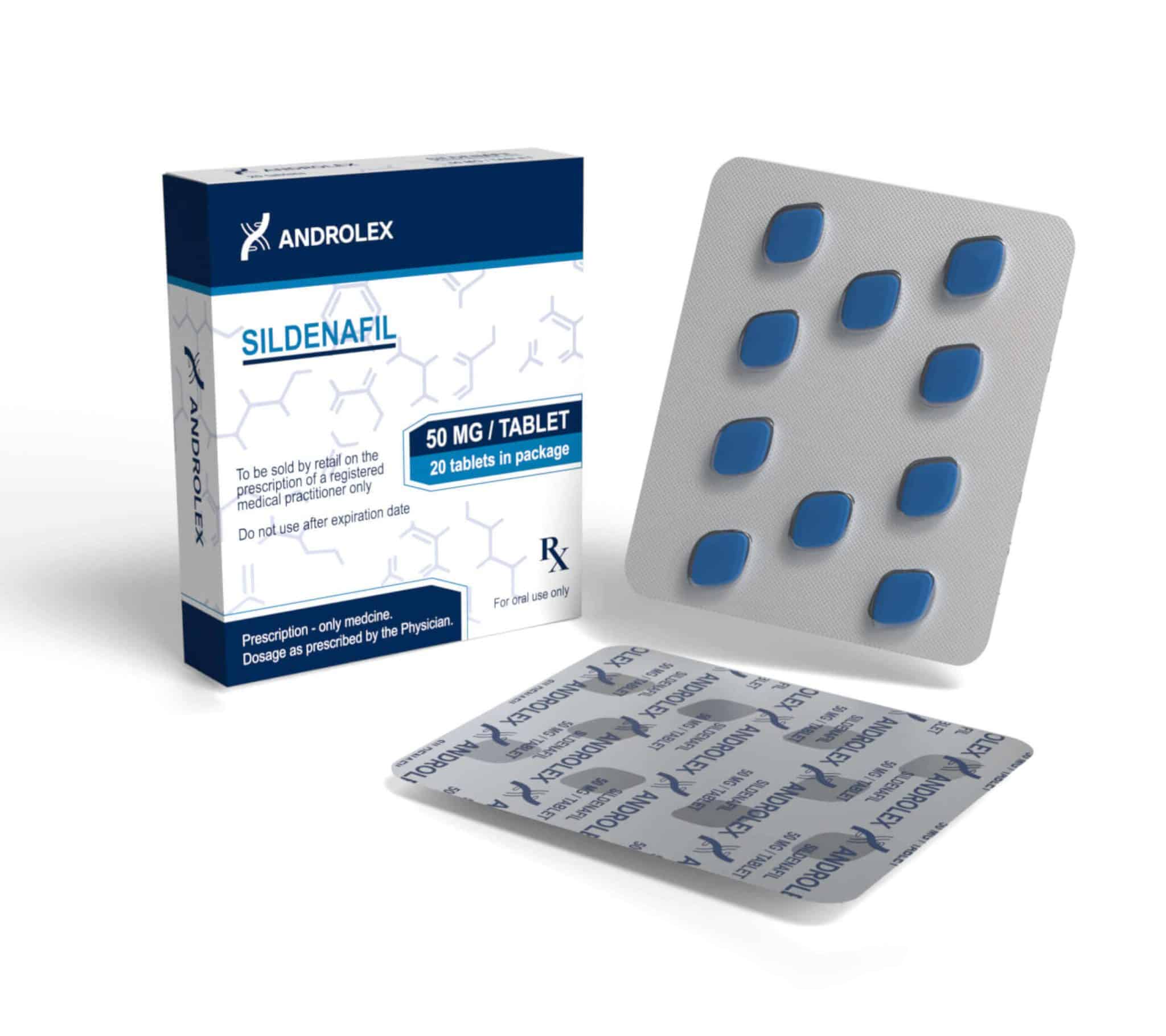 Sildenafil 50 mg/tab - ANDROLEX