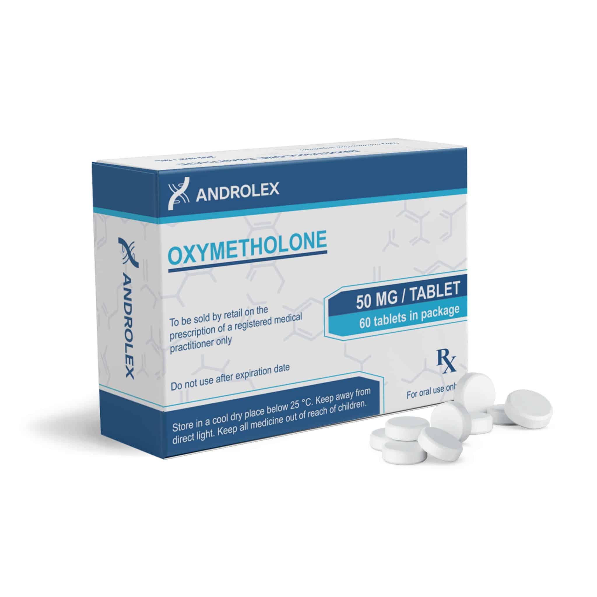 Oxymetholone 50 mg/tab - ANDROLEX