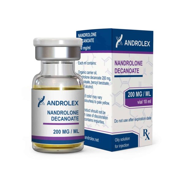 Nandrolone decanoate 200 mg/ml vial- ANDROLEX