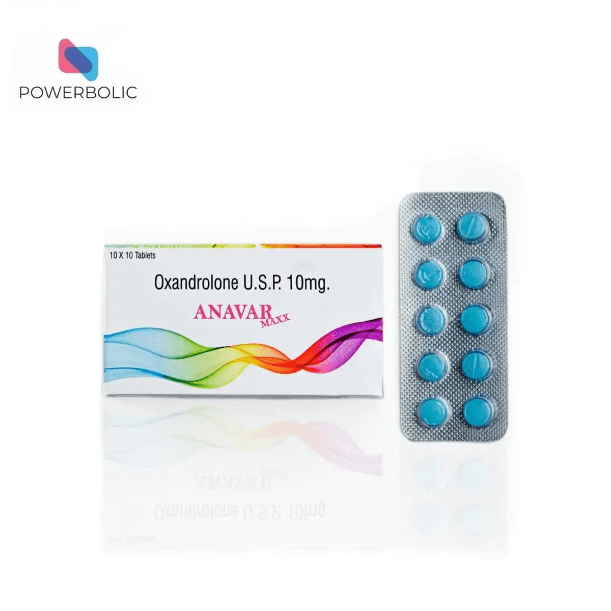 ANAVAR MAXX - Oxandrolone USP 10mg 100 Tabs - POWERBOLIC
