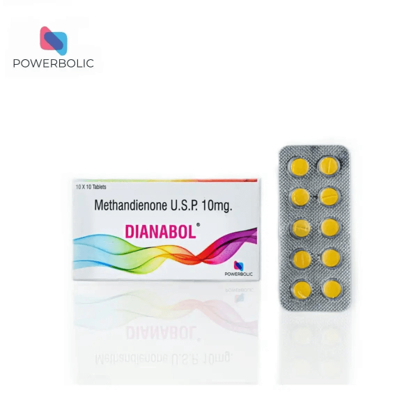 DIANABOL TAB - Methandienone USP 10mg 100 Tabs - POWERBOLIC