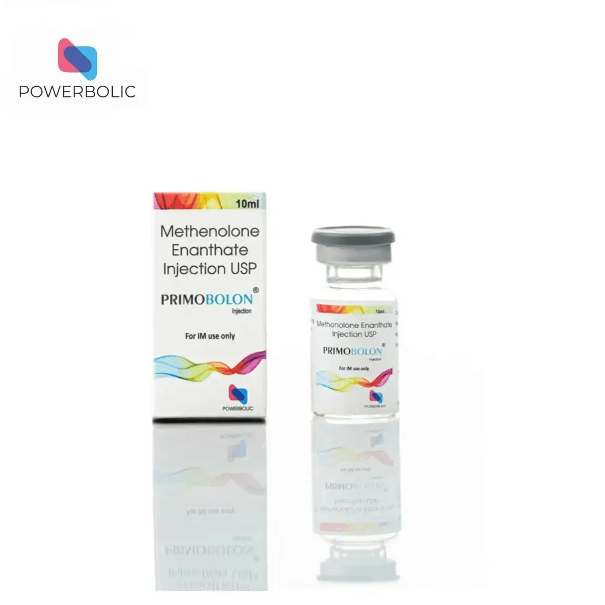 PRIMOBOLON 10 ML - Methenolone Enanthate USP 100mg 10 ml Vial - POWERBOLIC