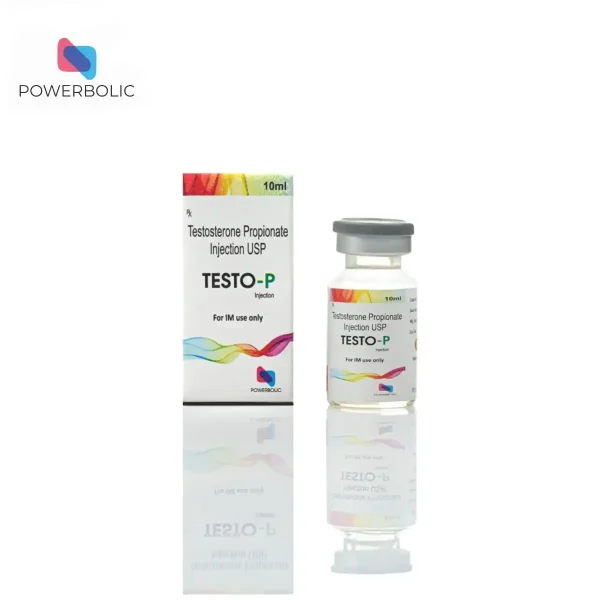 TESTO P 10 ML - Testosterone Propionate USP 100mg 10 ml Vial - POWERBOLIC